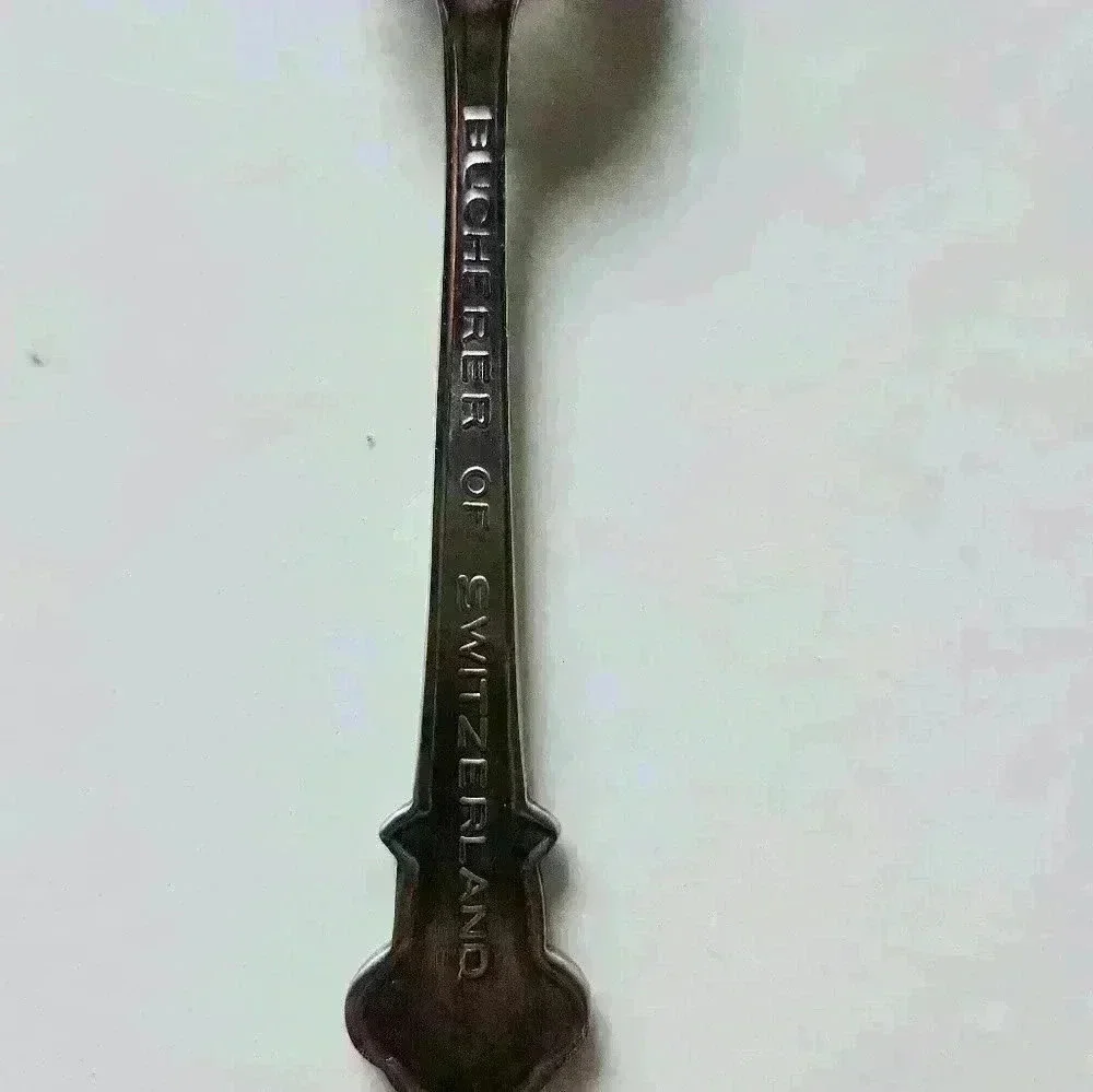 Rolex Bucherer Watches Lucerne Silver Plated Collector Spoon Switzerland - Picture 7 of 8